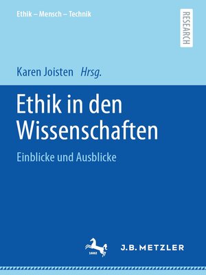 cover image of Ethik in den Wissenschaften